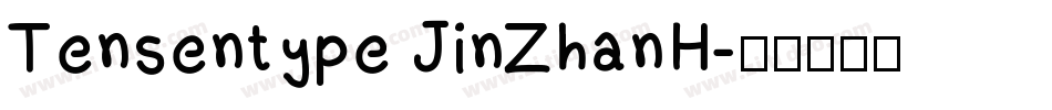 Tensentype JinZhanH字体转换